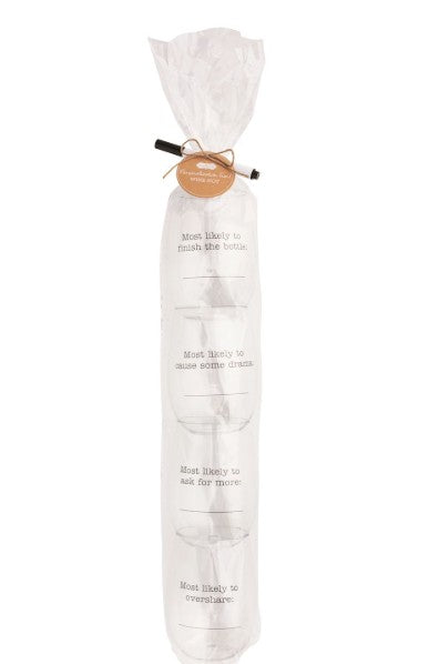 Fill-In-Blank Wine Cup Set - The Season Boutique
