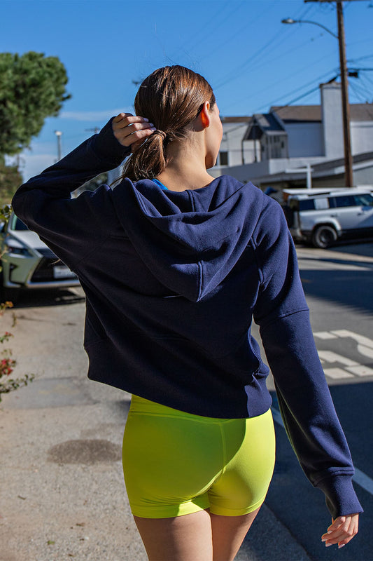CROPPED HOODIE JACKET