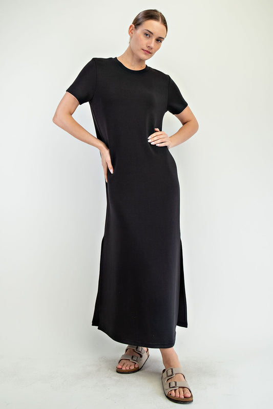 MODAL SCUBA MAXI DRESS