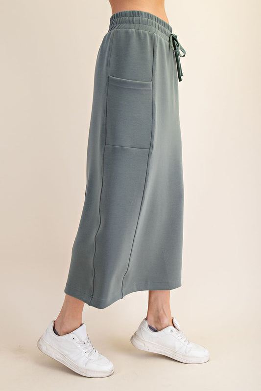 MODAL SCUBA LONG SKIRT