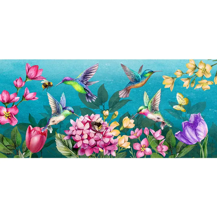 Springtime Hummingbirds Mini Mat - The Season Boutique