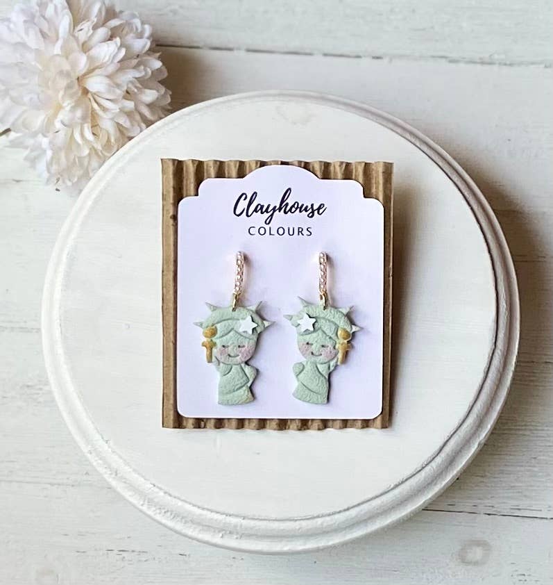 Fourth of July Handmade Earrings | Statue of Liberty - The Season Boutique