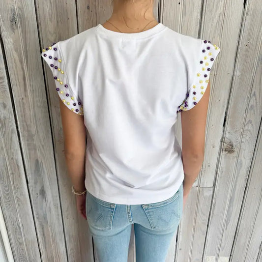 Tigers Pearl Flutter Sleeve