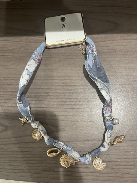 Scarf Charm Necklace