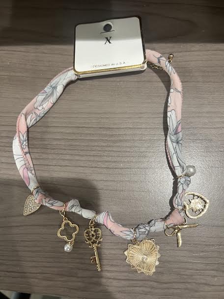 Scarf Charm Necklace