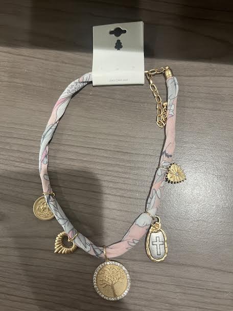 Scarf Charm Necklace