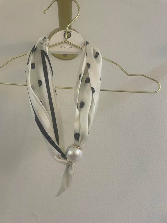 Pearl Scarf Necklace