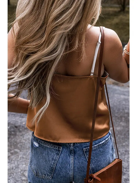 Color Block Tank Top