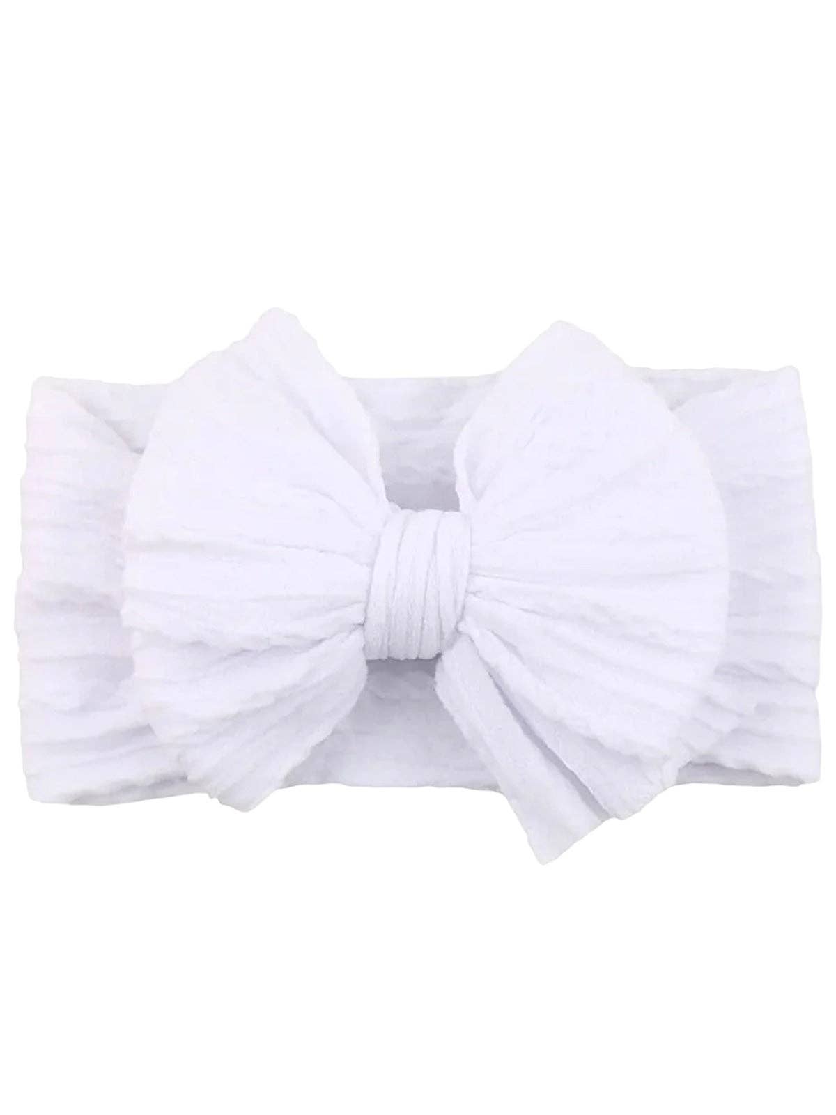 White Bow Headband - The Season Boutique
