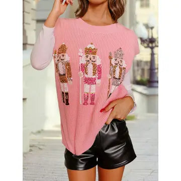 Nutcracker Cutie Sequin Graphic