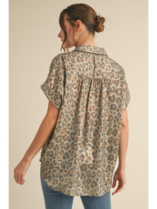 Layla Leopard Blouse