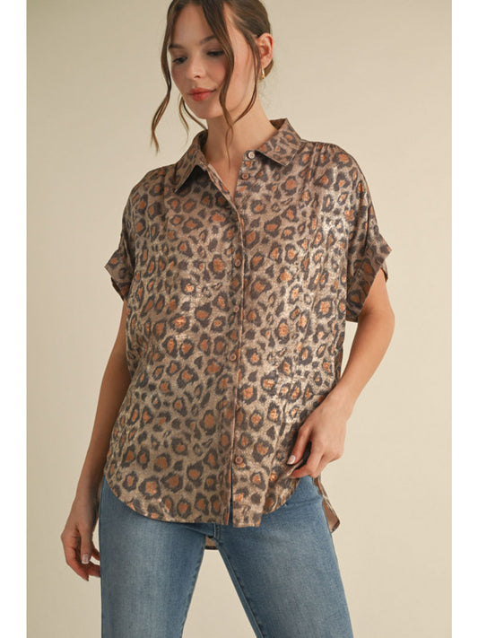 Layla Leopard Blouse