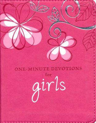 One-Minute Devotions for Girls Faux