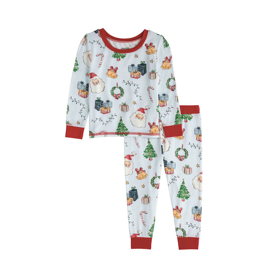 Blue Christmas Pj Set