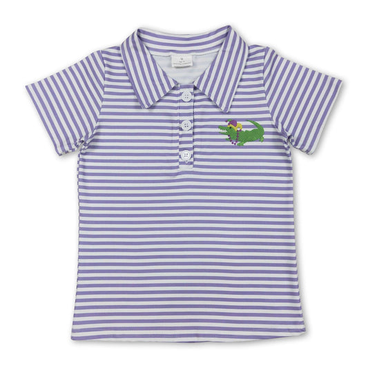 Boys Mardi Gras Polo - The Season Boutique