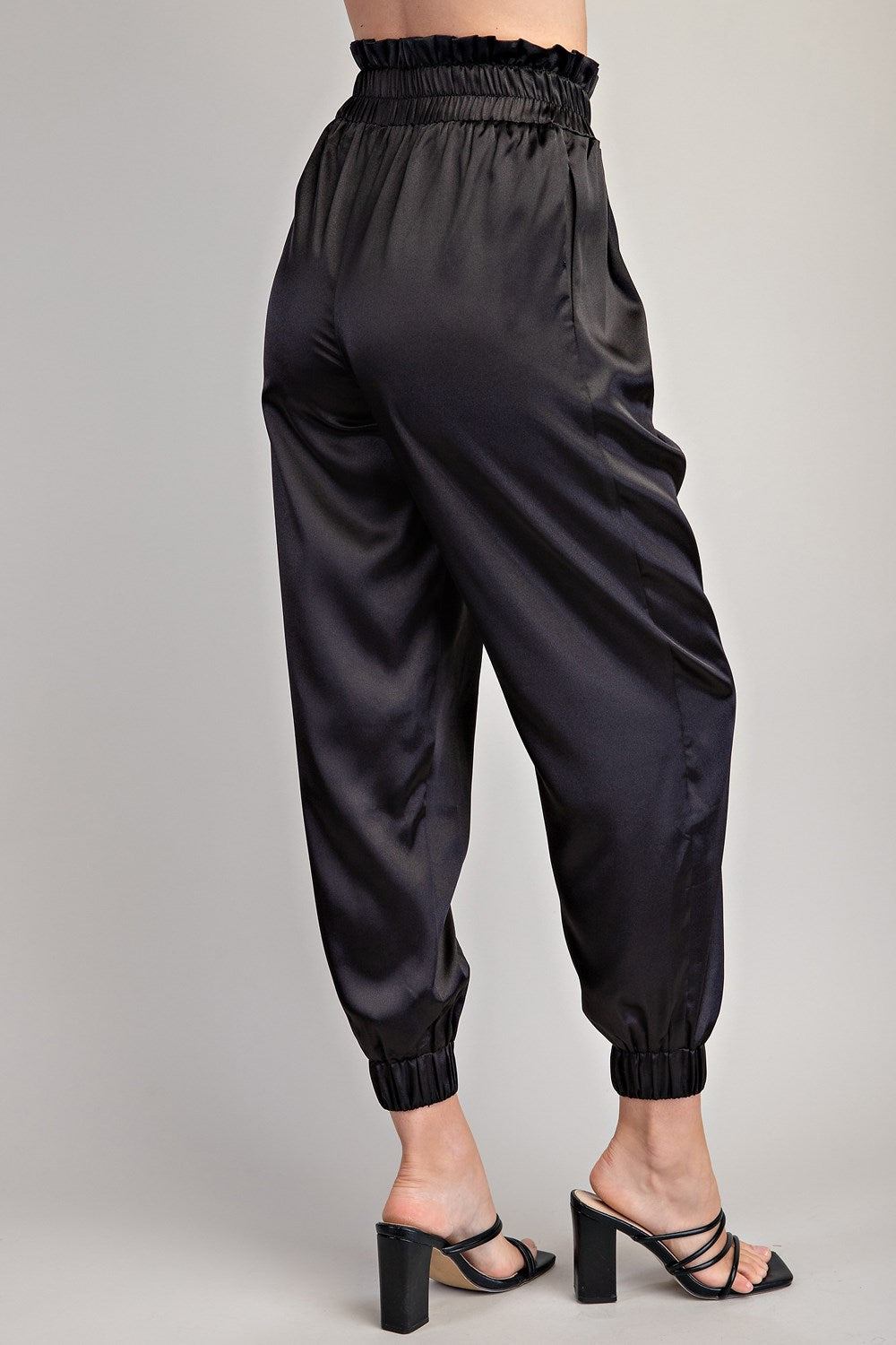 Pleated Cargo Joggers Pants