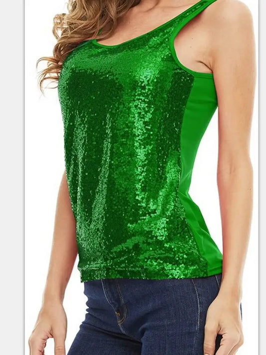 Sequin Sparkle Tank