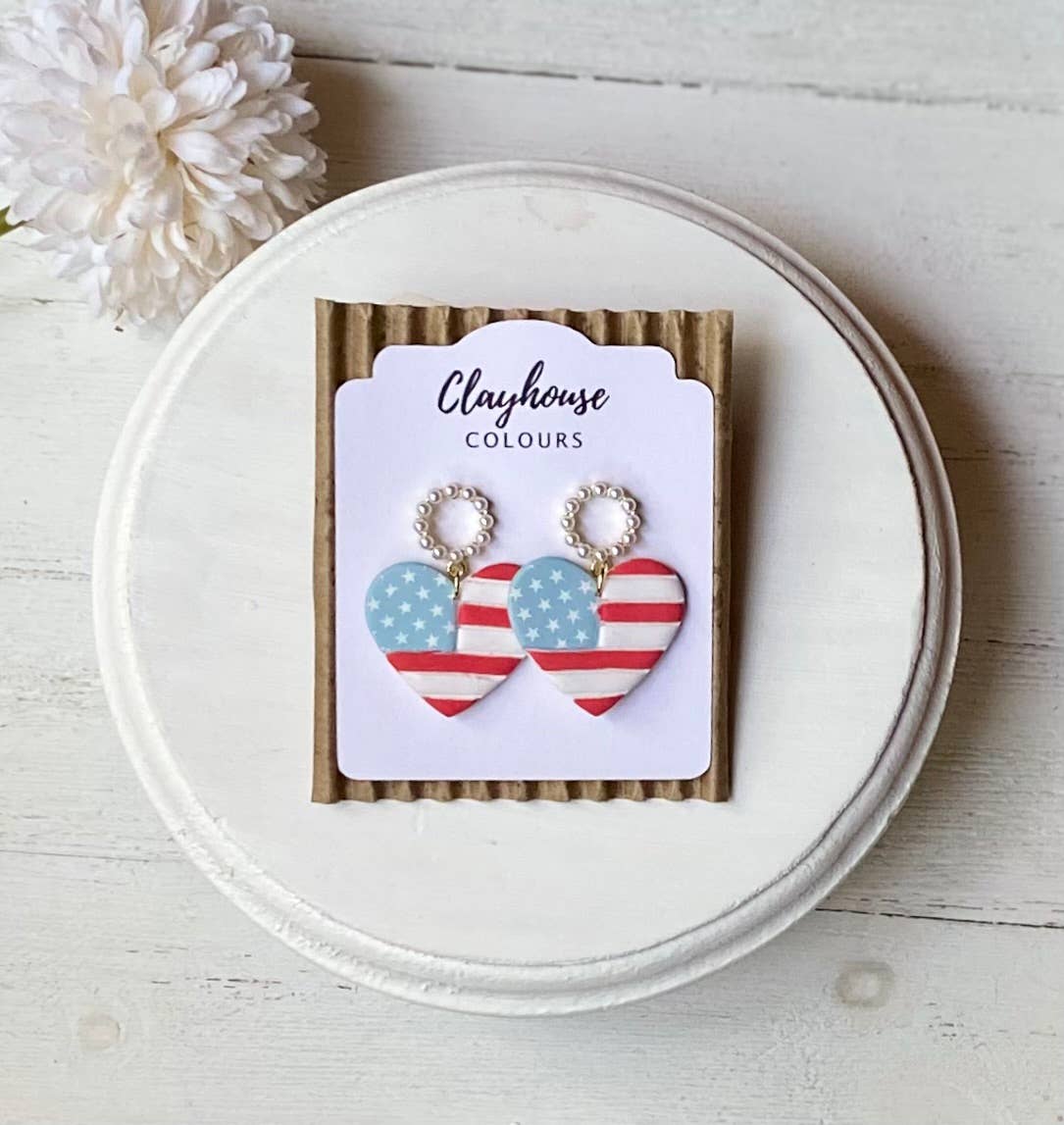 Fourth of July Handmade Earrings | Statue of Liberty - The Season Boutique