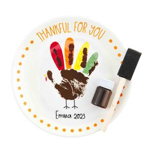 Turkey Handprint Plate Kit - The Season Boutique