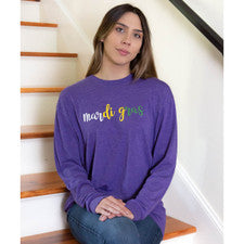 Mardi Gras Long Sleeve T-Shirt