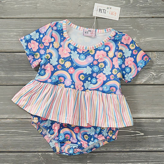 Infant Rainbow Romper