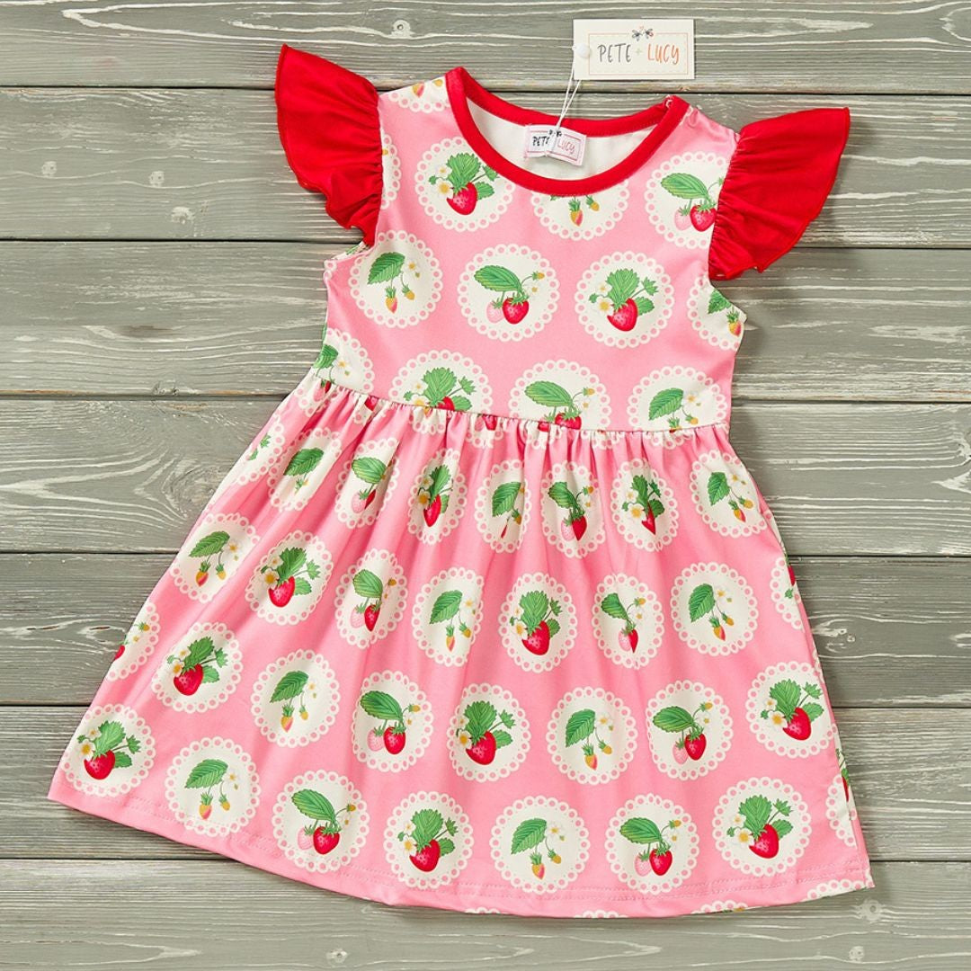 Simply Strawberry Dress