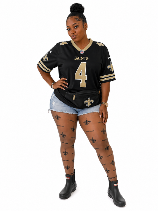 Who Dat Saints Stockings