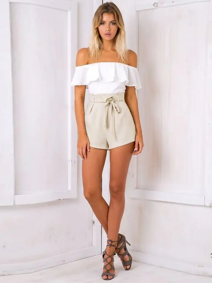 Off Shoulder Jumpsuit