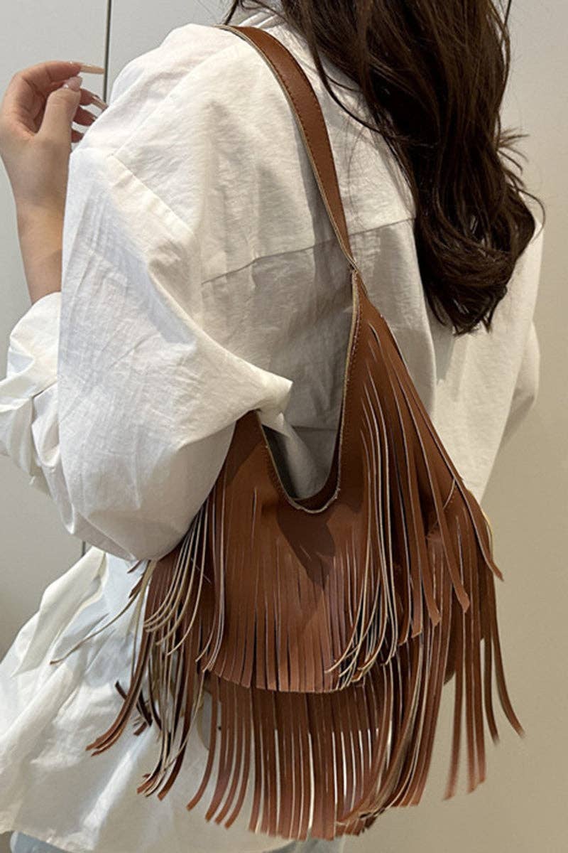 Fringe Boho Chic Shoulder Bag - The Season Boutique