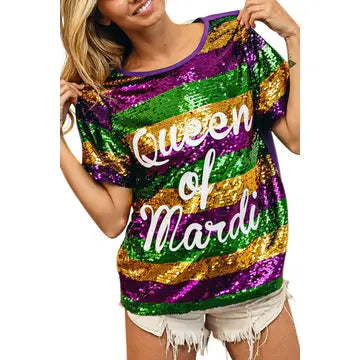 Queen of Mardi Top
