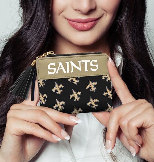 NFL New Orleans Saints Mini Organizer Wallet