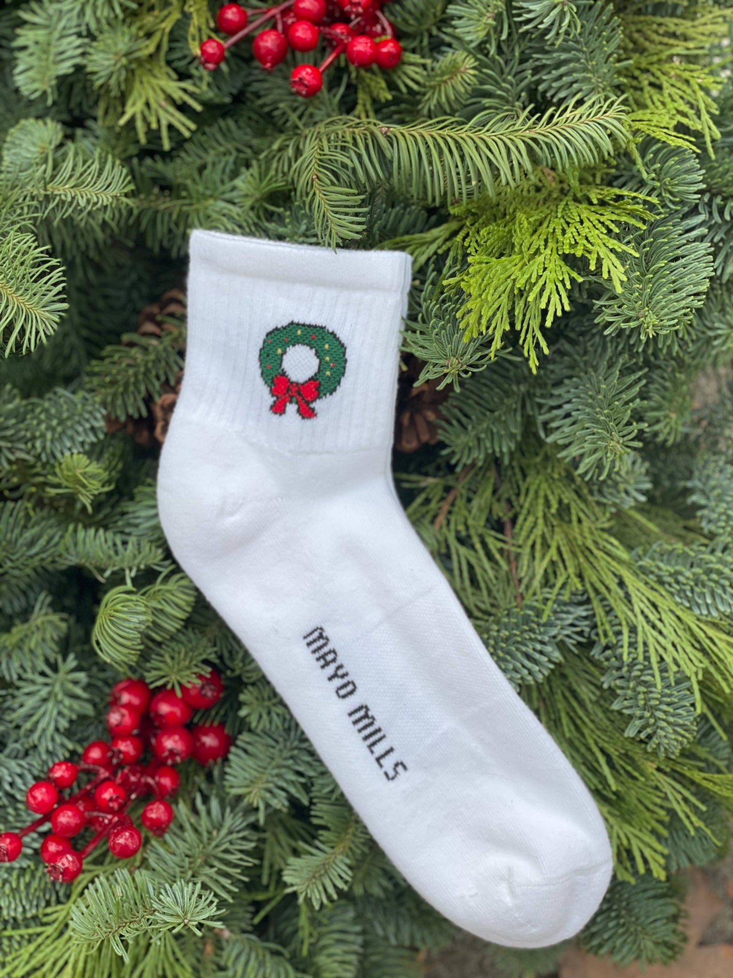 Children's Wreath Socks