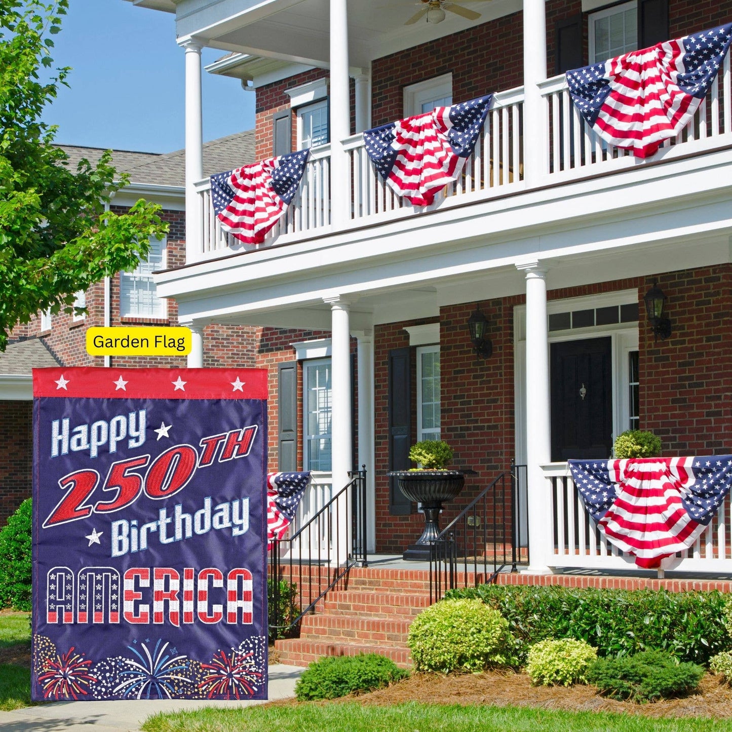Flag Happy Birthday America - The Season Boutique