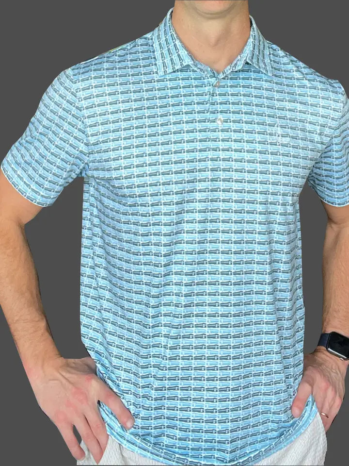 Men's Tulane Streetcars Performance Polo