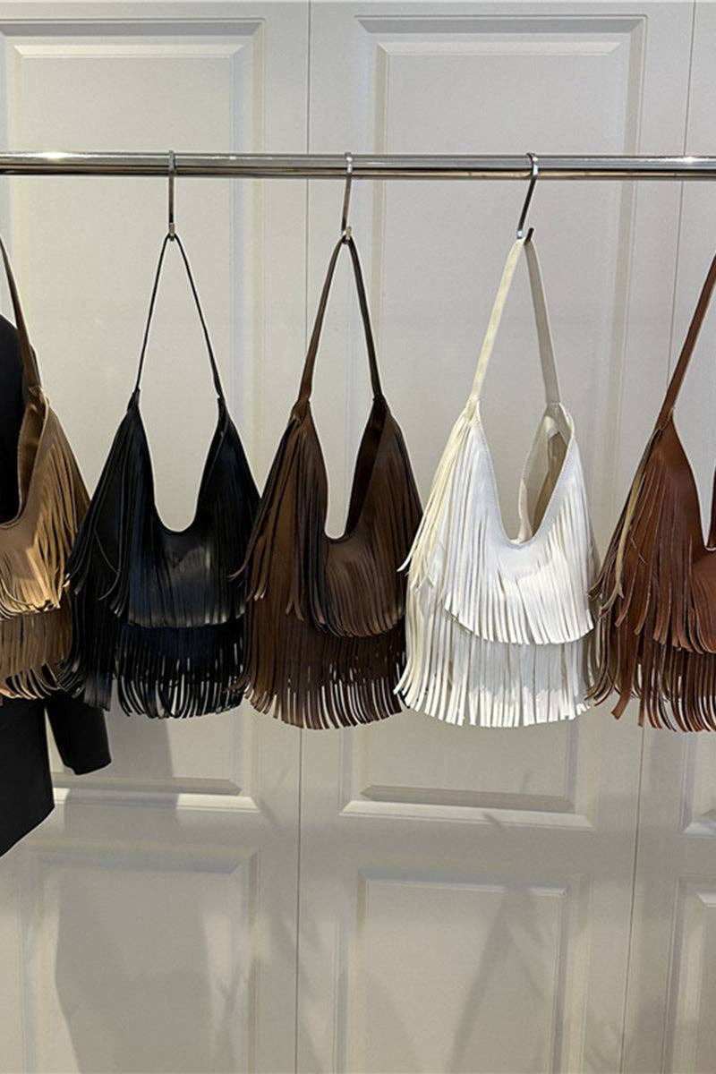 Fringe Boho Chic Shoulder Bag - The Season Boutique