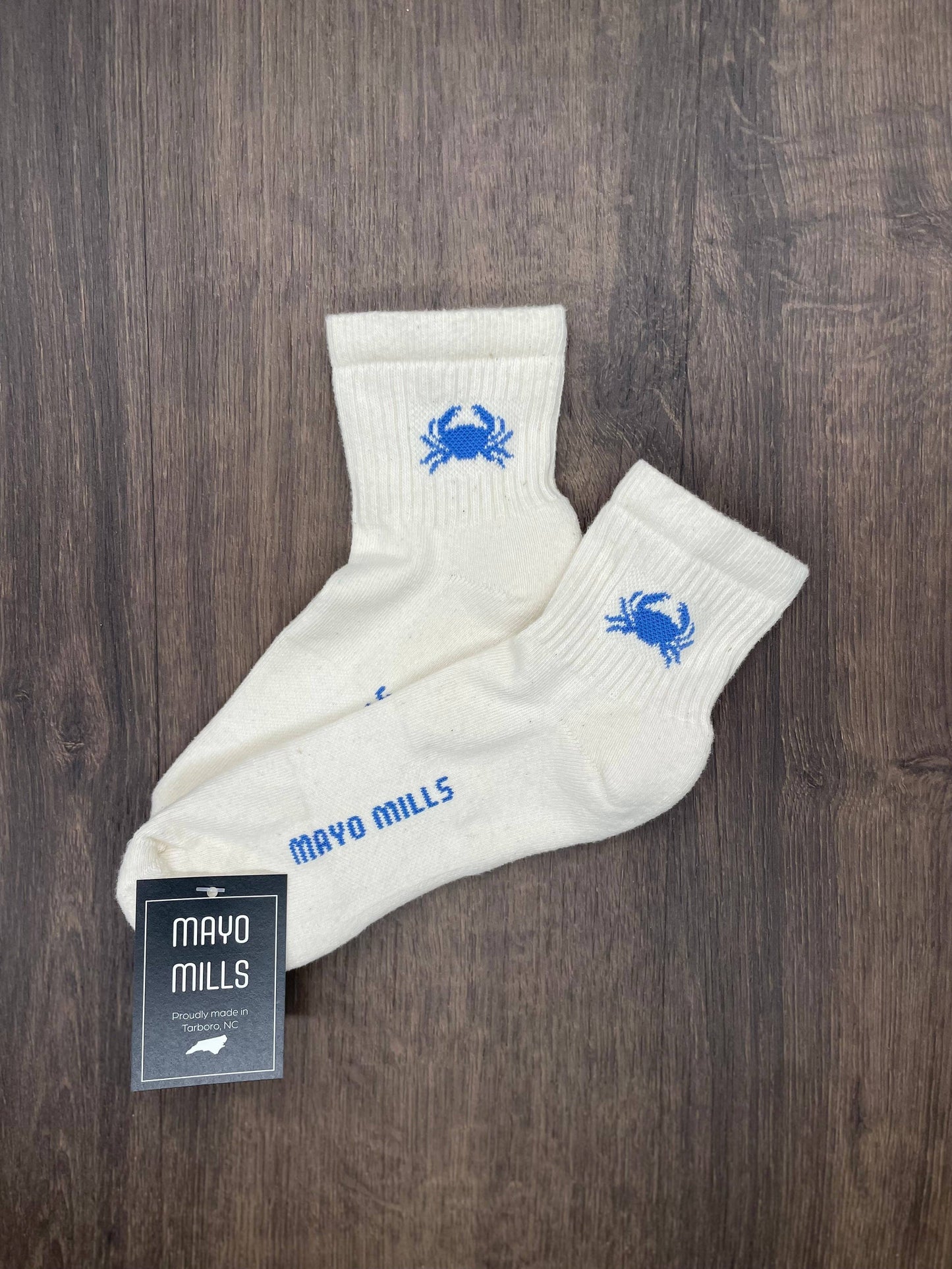 Blue Crab Socks