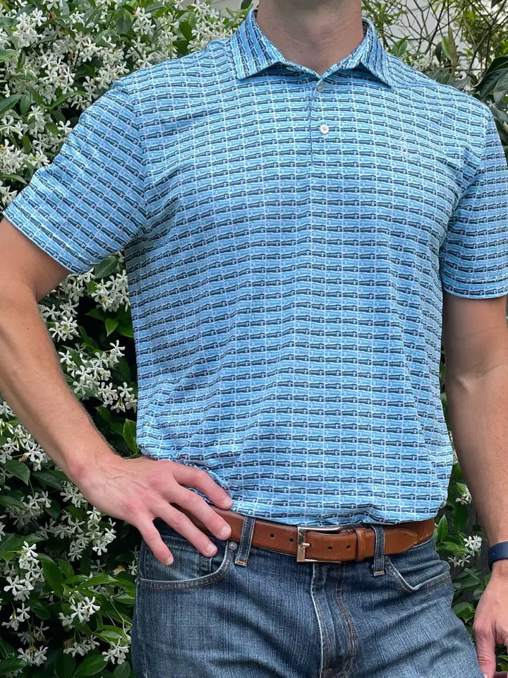 Men's Tulane Streetcars Performance Polo