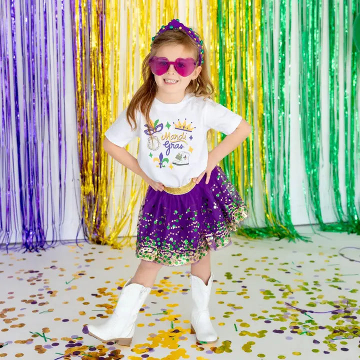 Mardi Gras Confetti Tutu