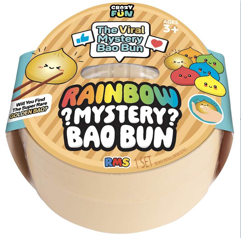 Crazy Fun Official RMS Mystery Bao Bun – Rare Rainbow Chase - The Season Boutique