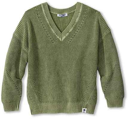 Indigo Palm Salt Wash Sweater