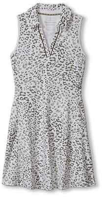 AUBREY LEOPARD LEISURE DRESS