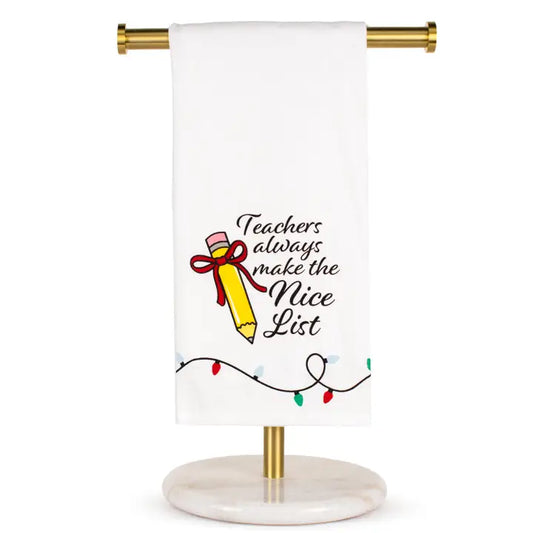 On the Nice List Hand Towel