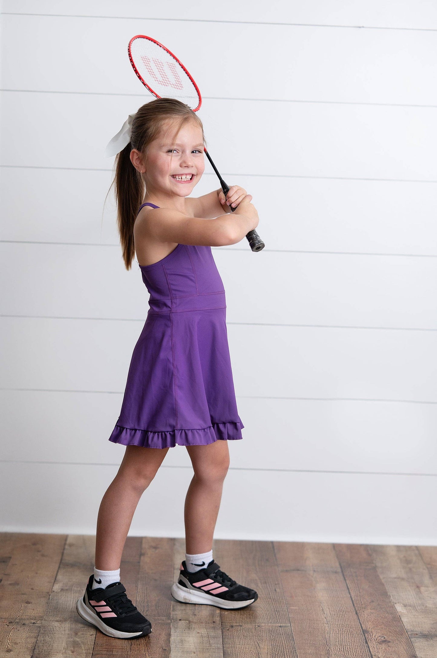 Athletic Active Sport Summer Ruffle Dress