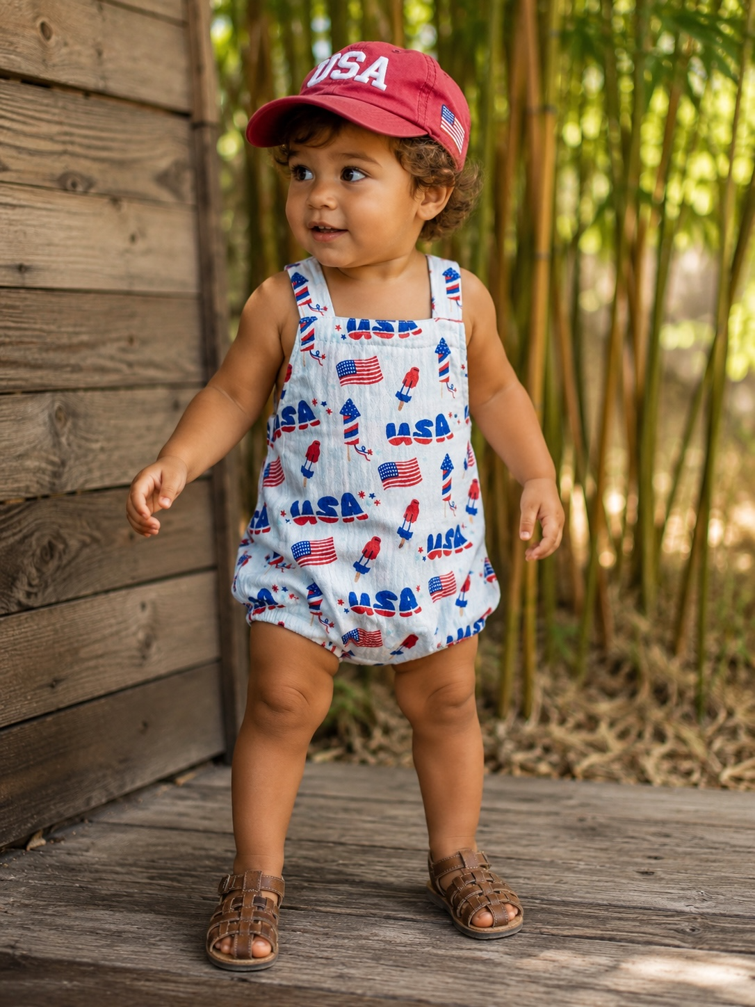 Fourth of July Baby One Piece - The Season Boutique