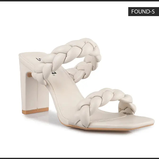 Found Sandals On A Heel