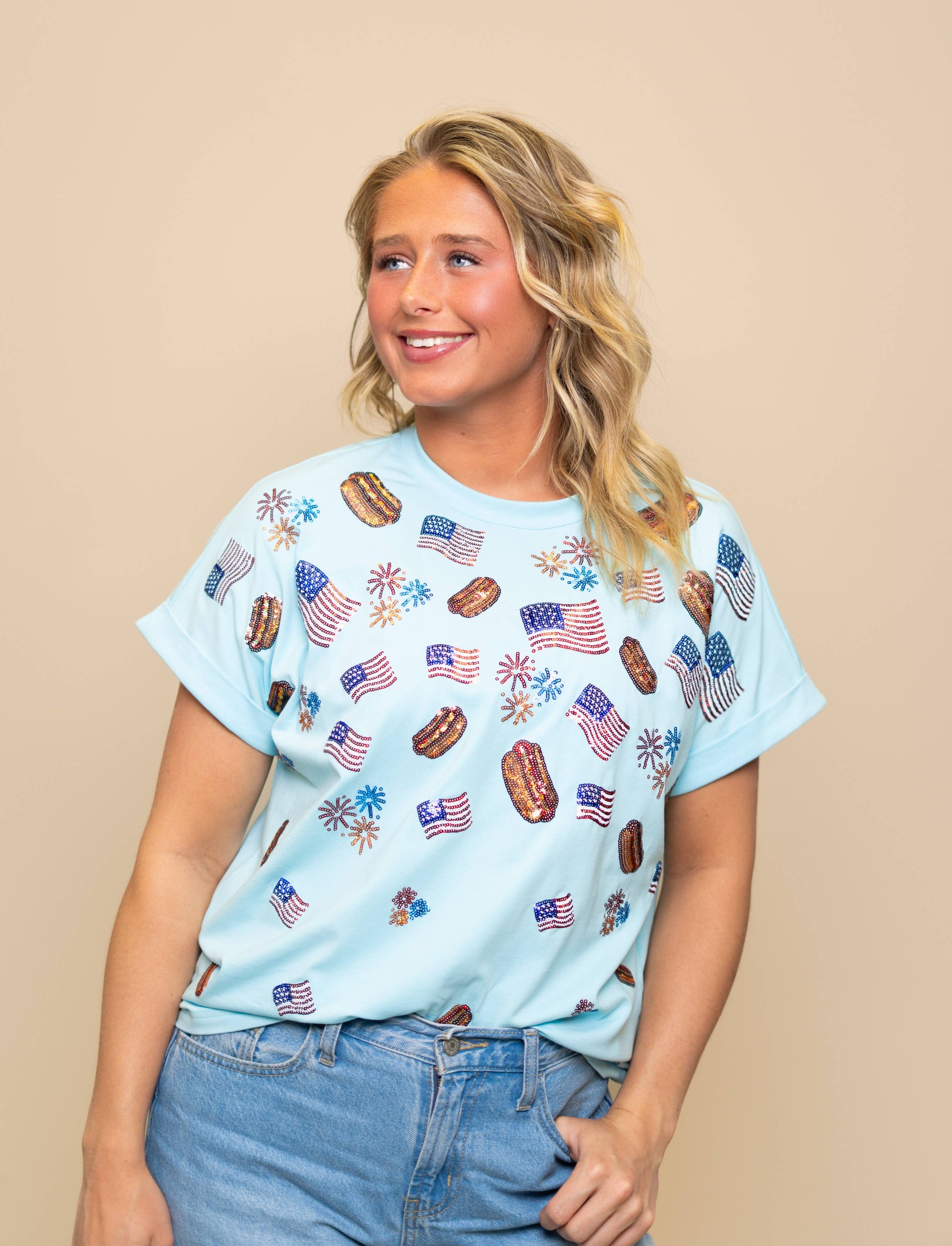 Star Spangled Banner Top - The Season Boutique