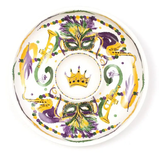 Chip & Dip - Mardi Gras Mask