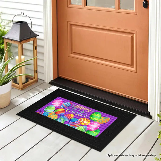 Painted Easter Eggs Holiday Mini Mat
