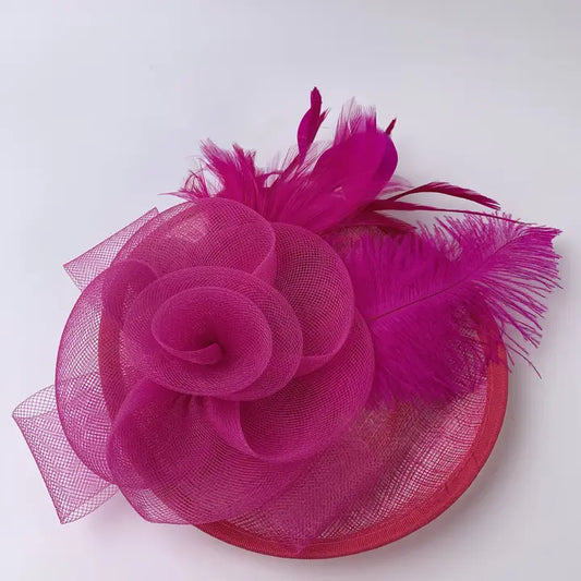 Derby Feather Hat Fascinator