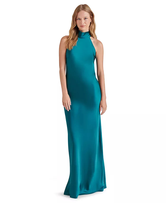 Lara Satin Maxi Dress